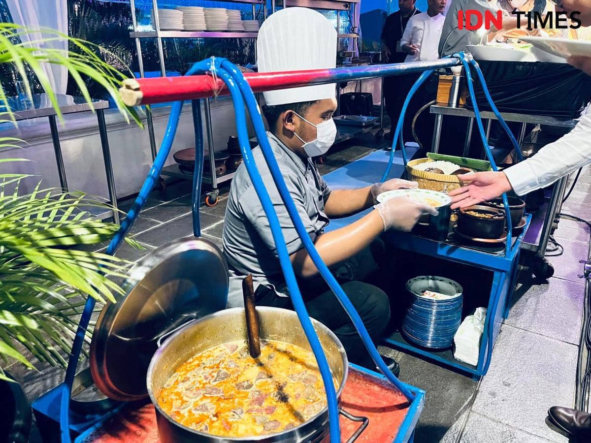 Potret gultik di Quba Ramadan Pop-Up Resto 2026, The Tribrata Hotel & Convention Center, Jakarta Selatan 