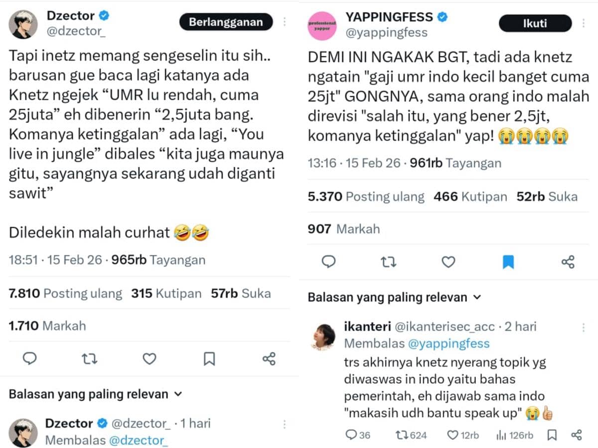 Komen asbun netizen Indonesia di kisruh #SEAblings vs #Knetz