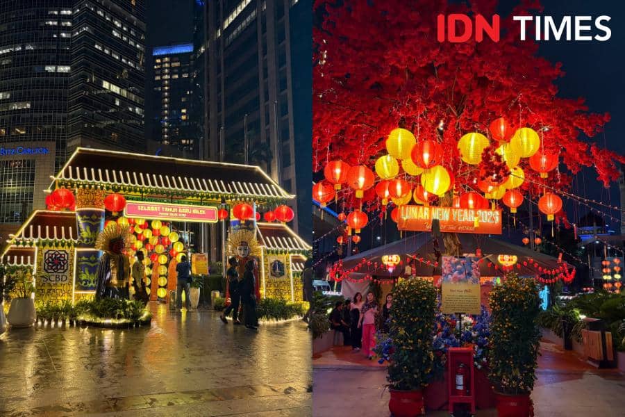 Perayaan Imlek 2026 di Kawasan SCBD