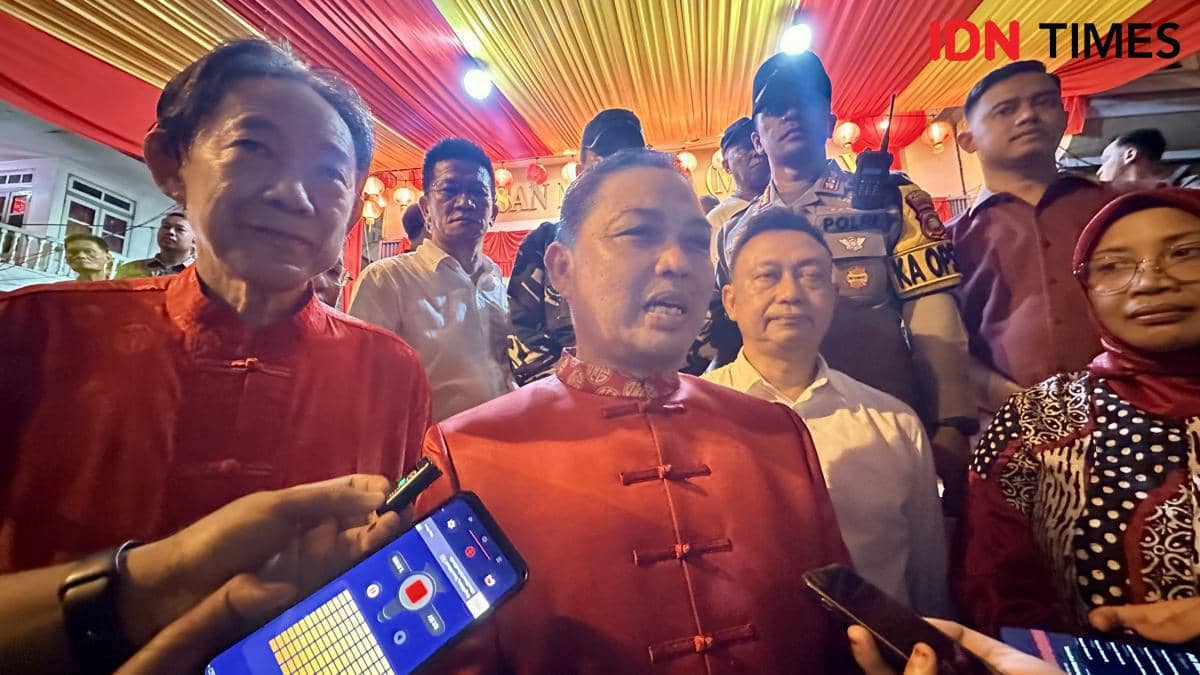 Gubernur Kalbar, Ria Norsan hadir dalam perayaan Imlek di Gajahmada