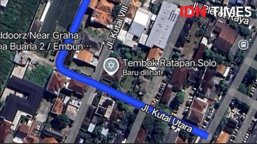 Tag di Google Maps Rumah Presiden ke-7 Jokowi. (Tangkapan layar IDN Times via Google Maps)