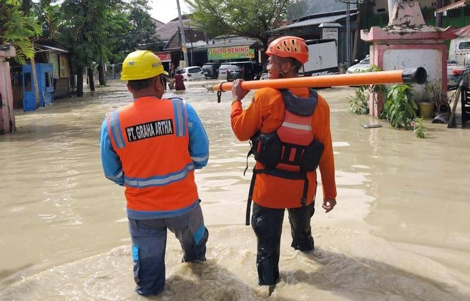 pln, banjir grobogan