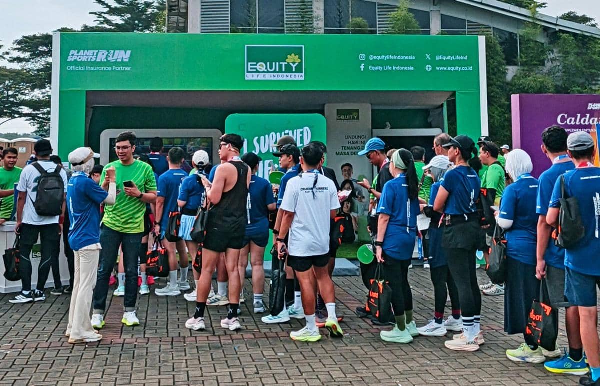 Equity Life Indonesia hadir di Planet Sports Run 2026