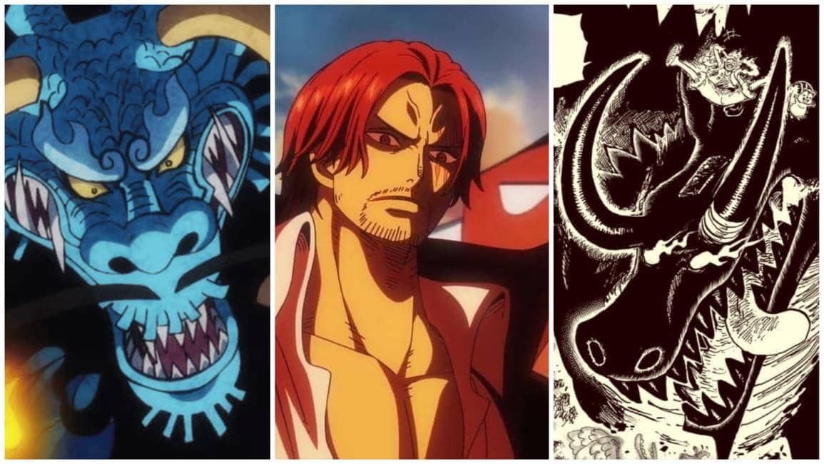 Kaido Shanks dan Loki. (Dok. Shueisha, Eiichiro Oda, Toei Animation/One Piece)