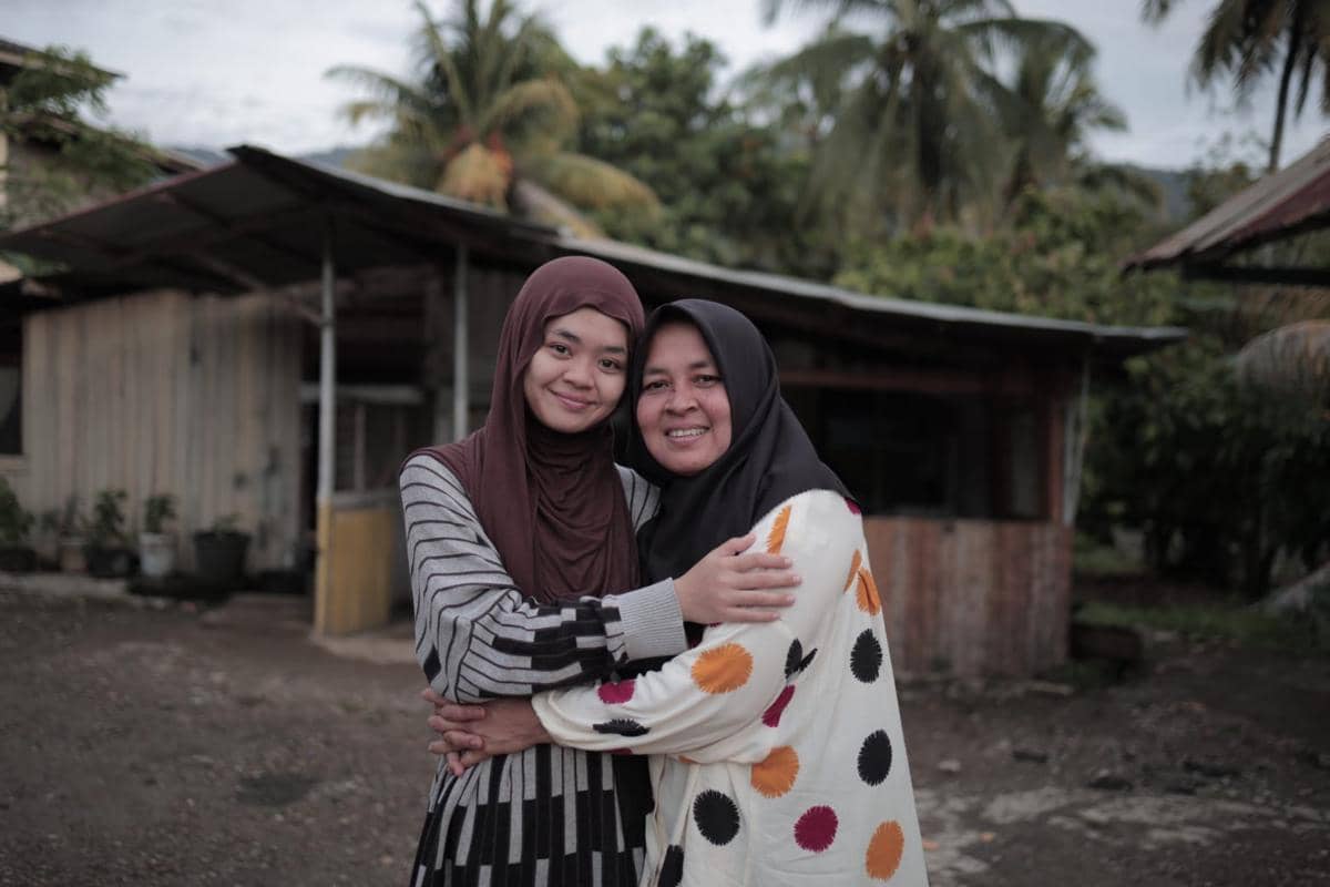 Salma bersama ibunya (Foto: Dok Salma)
