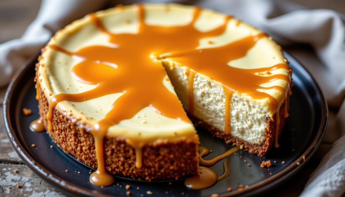 Salted Caramel Cheesecake 