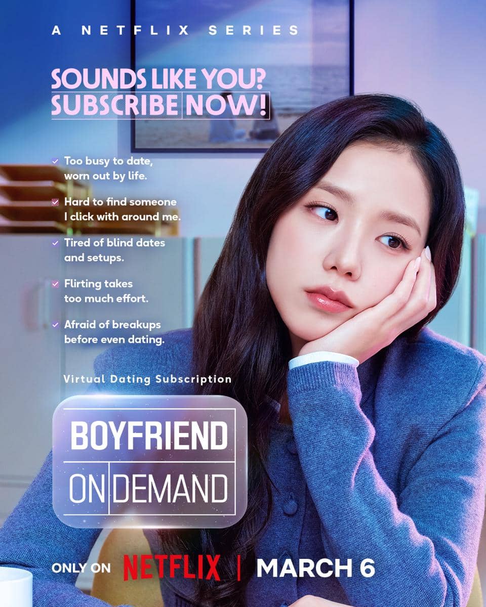 Jisoo BLACKPINK di drama Boyfriend On Demand