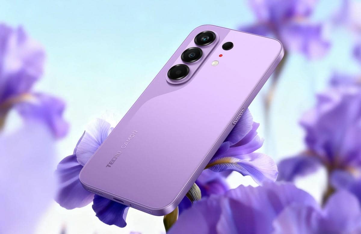 TECNO Camon 50 warna lavender mist 