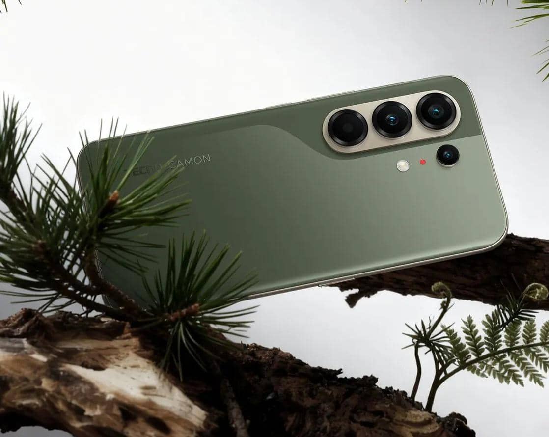 TECNO Camon 50 Pro warna fir green