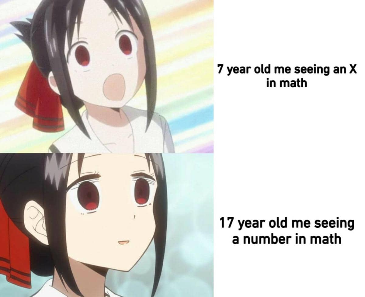 meme anime tentang hal membingungkan