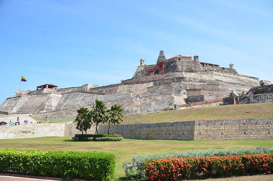 Benteng Castillio de San Felipe di Cartagena
