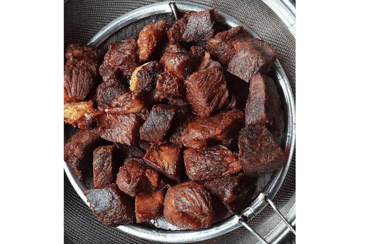 ilustrasi empal daging goreng