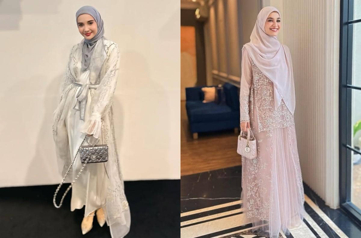 10 Adu Gaya Shireen Vs. Zaskia Sungkar, Jadi Ide Outfit Ramadan!