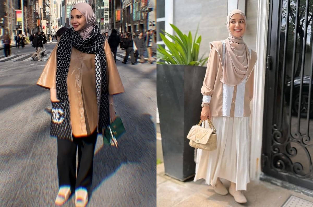 Adu gaya Zaskia Sungkar Vs. Shireen Sungkar