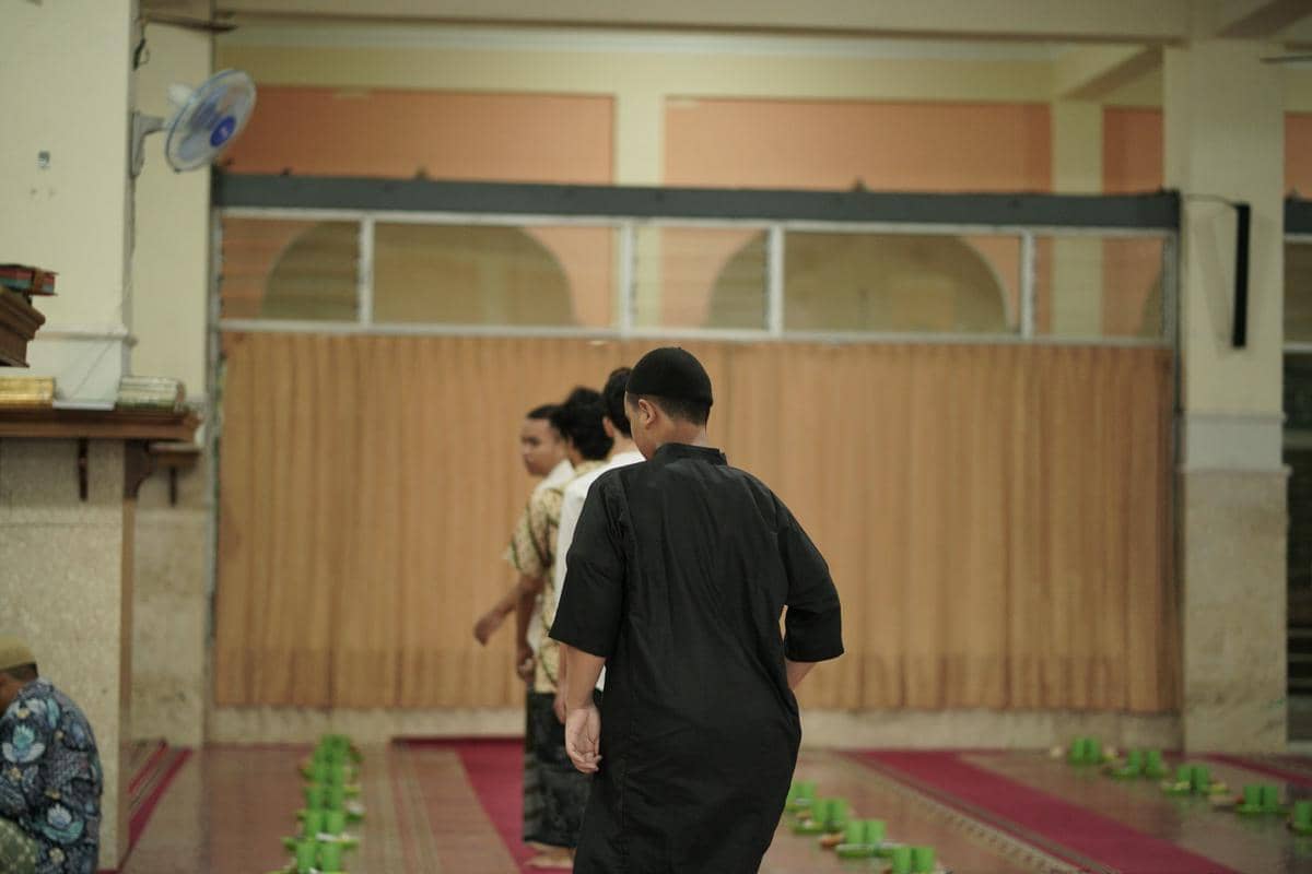 Ilustrasi berkumpul saat ramadan.