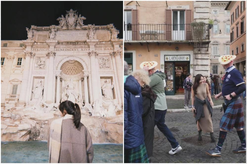 10 Potret Gisella Anastasia Jalan-jalan di Kota Roma, Ditemani Kekasih