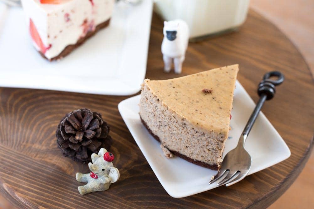 ilustrasi no bake cheesecake