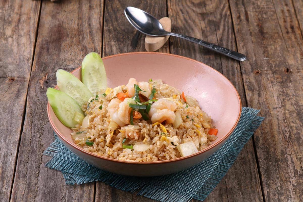 Resep Nasi Goreng Udang Sayuran, Ide Menu Sahur Anak Kos