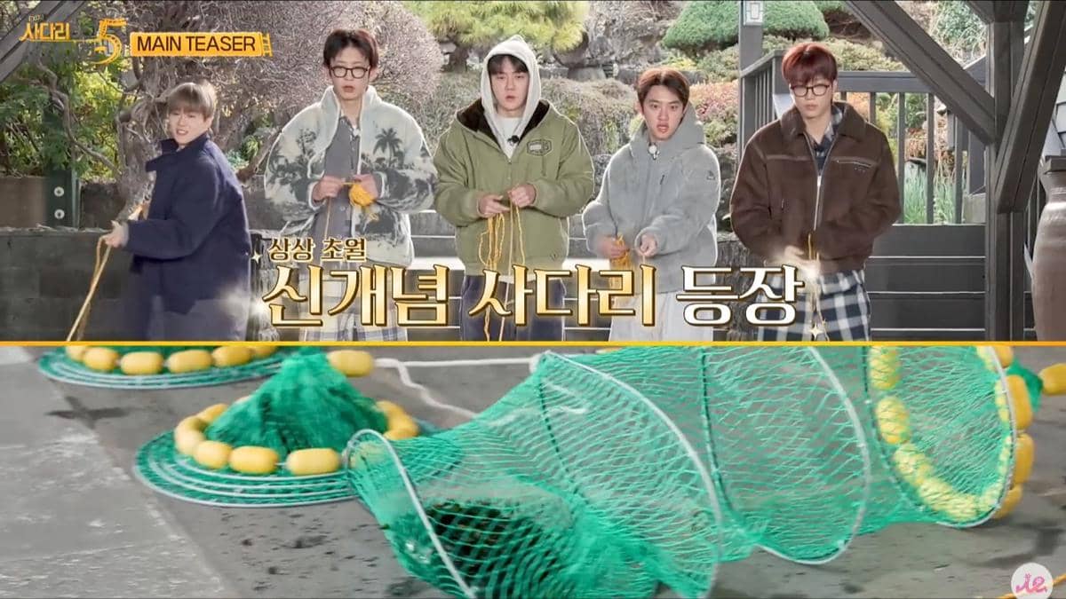 cuplikan main teaser EXO's Travel the World on a Ladder 5