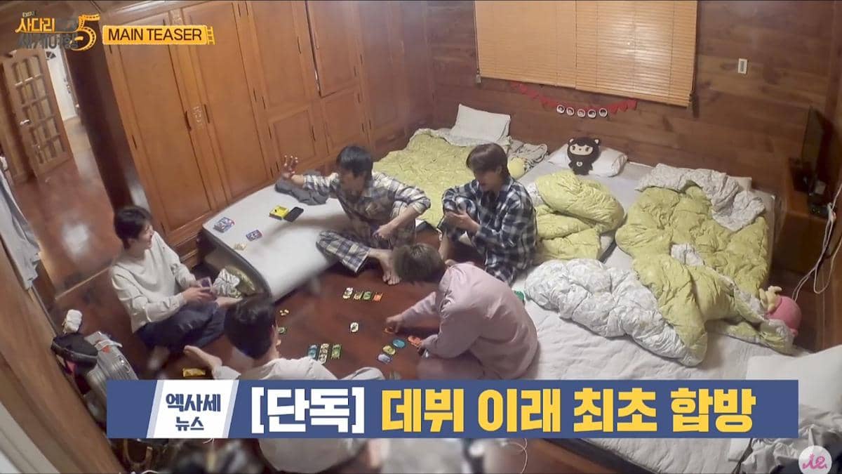 cuplikan main teaser EXO's Travel the World on a Ladder 5