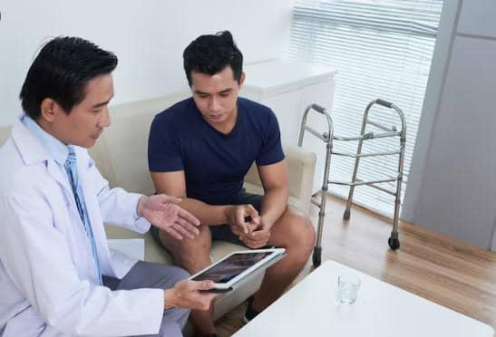 Konsultasi dengan dokter.