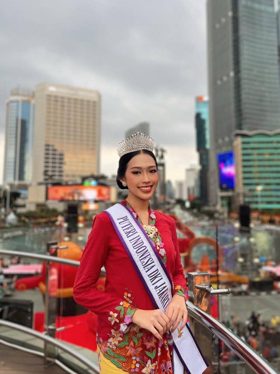 potret Vinnidhiaty Gradelyn Jees, Puteri Indonesia DKI Jakarta 5 2026