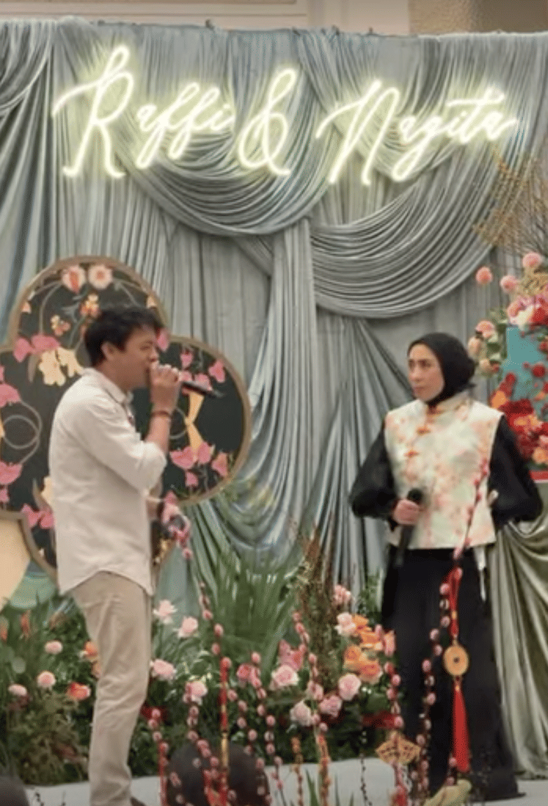 potret artis di acara ulang tahun Raffi Ahmad dan Nagita Slavina 