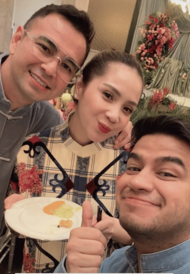 potret artis di acara ulang tahun Raffi Ahmad dan Nagita Slavina