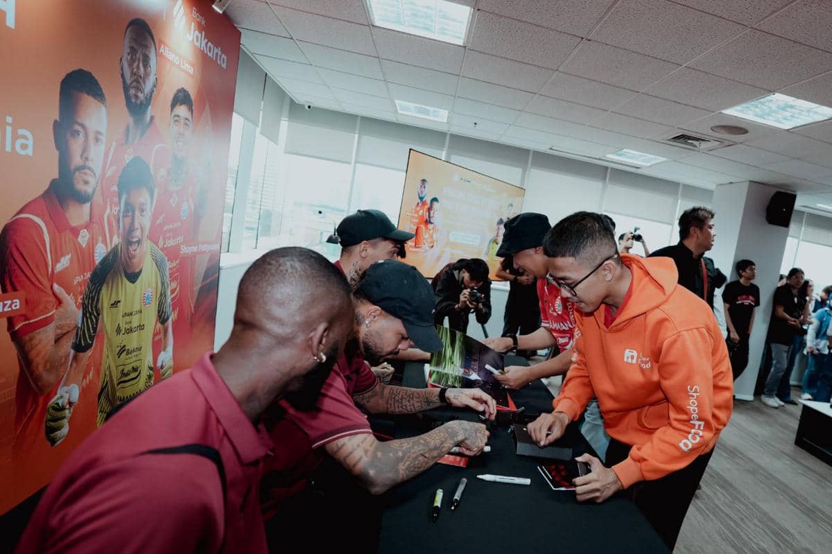 Meet and greet Persija bersama Bank Jakarta dan Jakmania