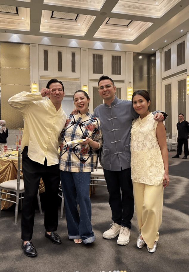 potret artis di acara ulang tahun Raffi Ahmad dan Nagita Slavina