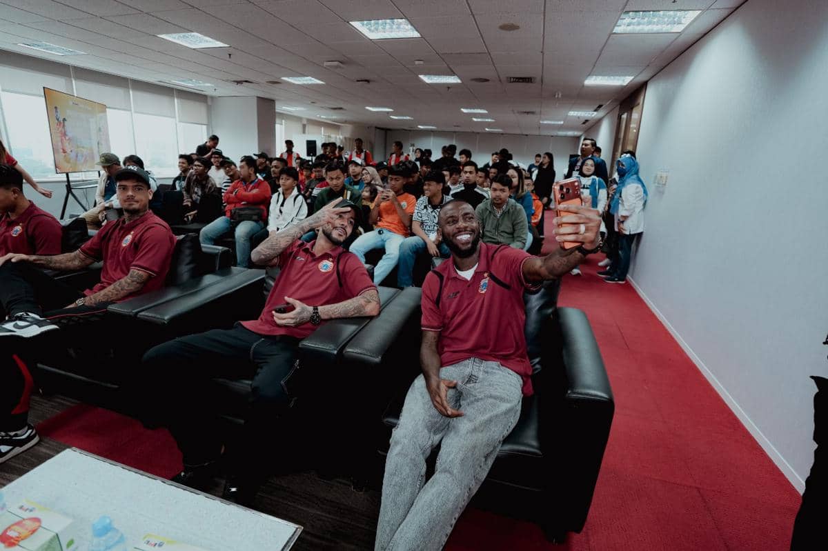 Meet and greet Persija bersama Bank Jakarta dan Jakmania