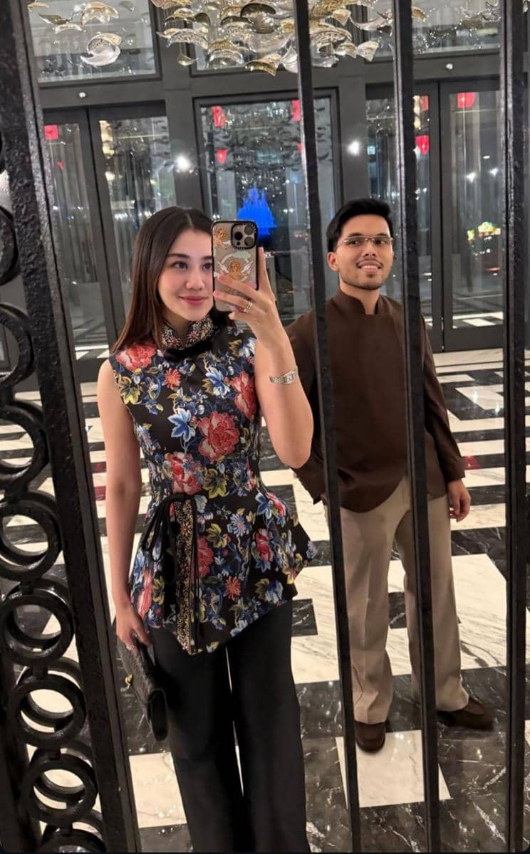 Gaya tamu artis di birthday party Raffi Ahmad dan Nagita Slavina (instagram.com/aaliyah.massaid)