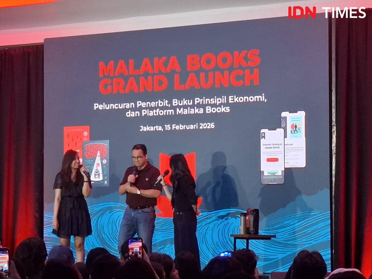 Launching Malaka Books di Citywalk Sudirman pada Minggu (15/2/2026)