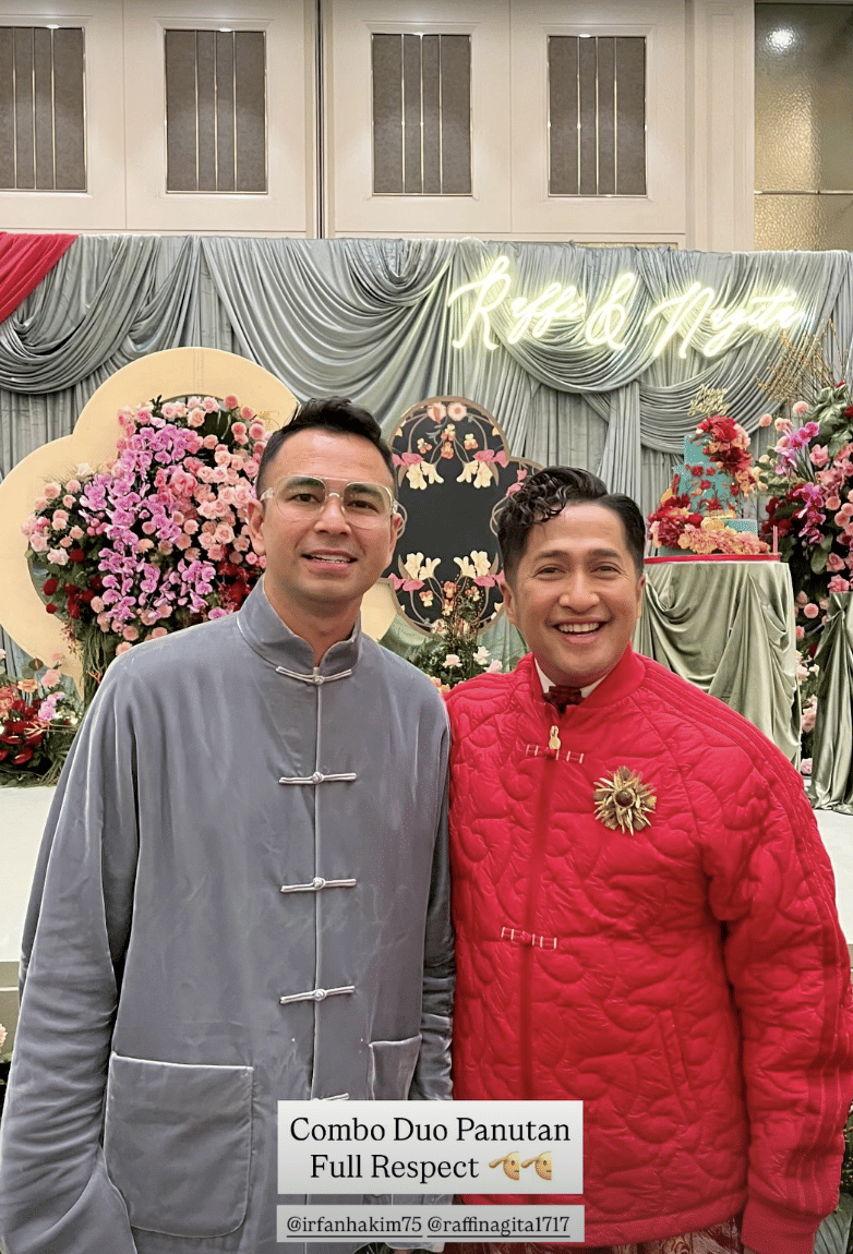 potret artis di acara ulang tahun Raffi Ahmad dan Nagita Slavina