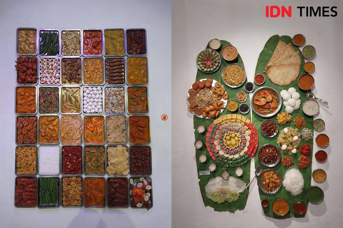 Potret replika makanan di Wonderfood Museum Penang 