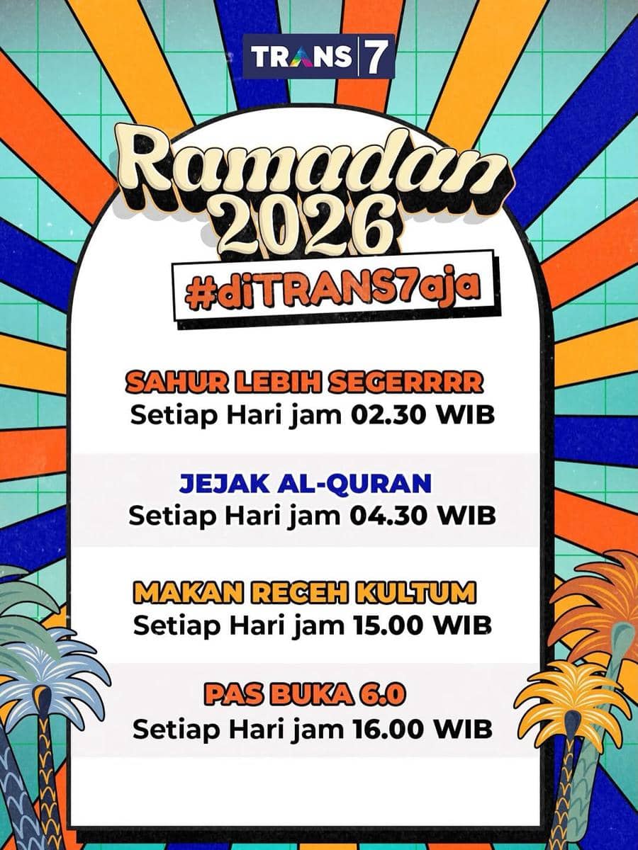Program Ramadan 2026 yang tayang di TRANS7