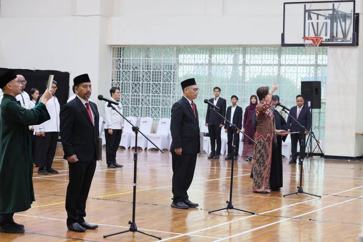 KPK Lantik 3 Deputi Baru (dok.Humas KPK)