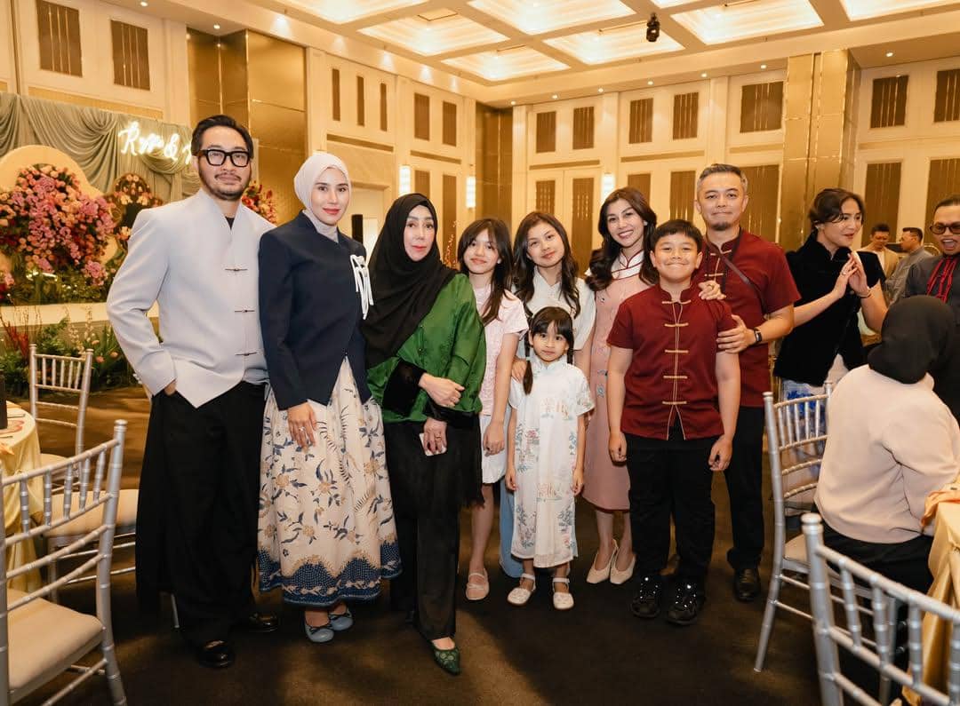 Gaya tamu artis di birthday party Raffi Ahmad dan Nagita Slavina (instagram.com/nissyaa)