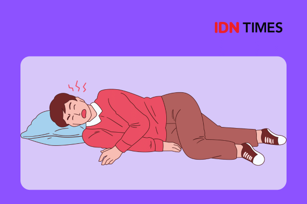 Ilustrasi kejang epilepsi.