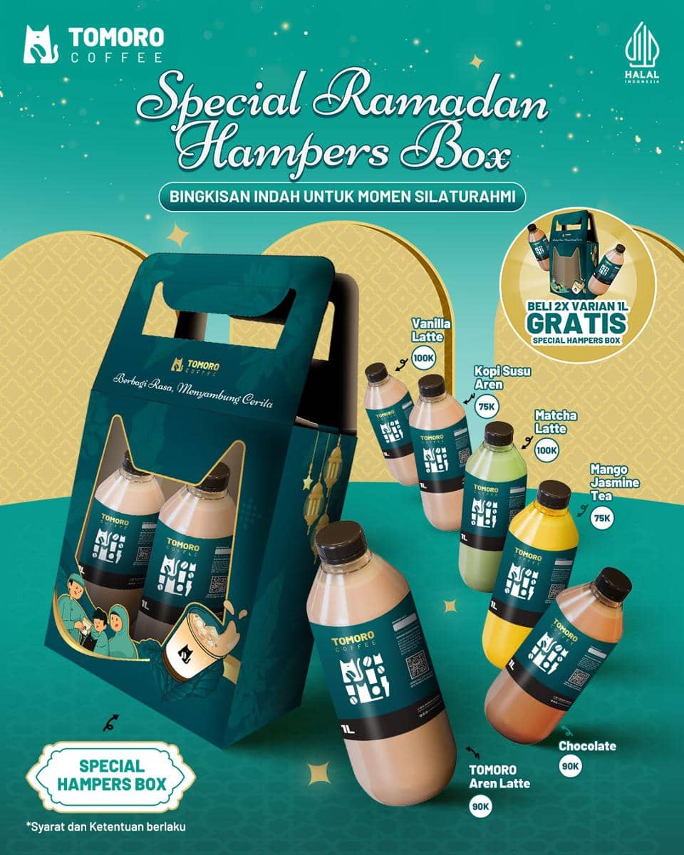 Promo Ramadan 2025 di Tomoro Coffee 