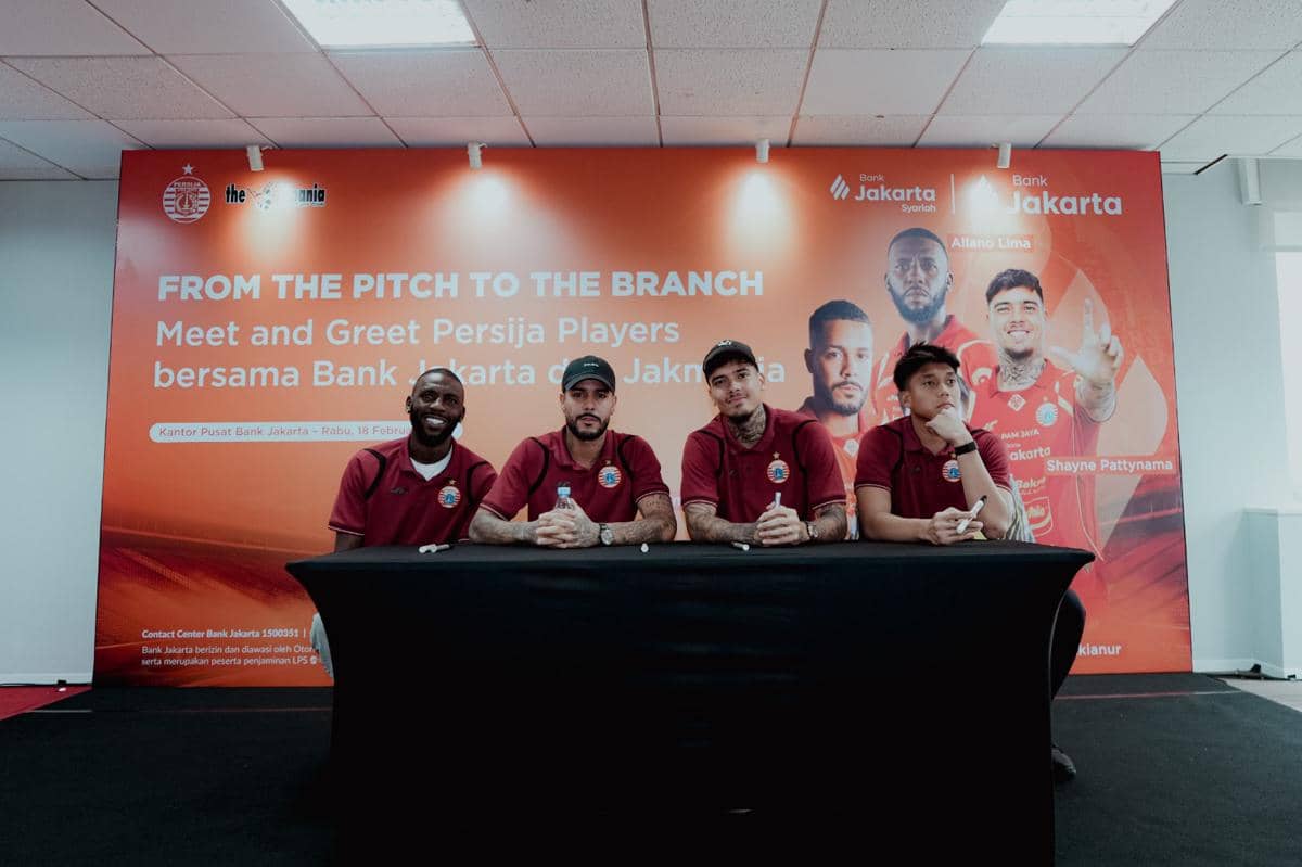 Meet and greet Persija bersama Bank Jakarta dan Jakmania