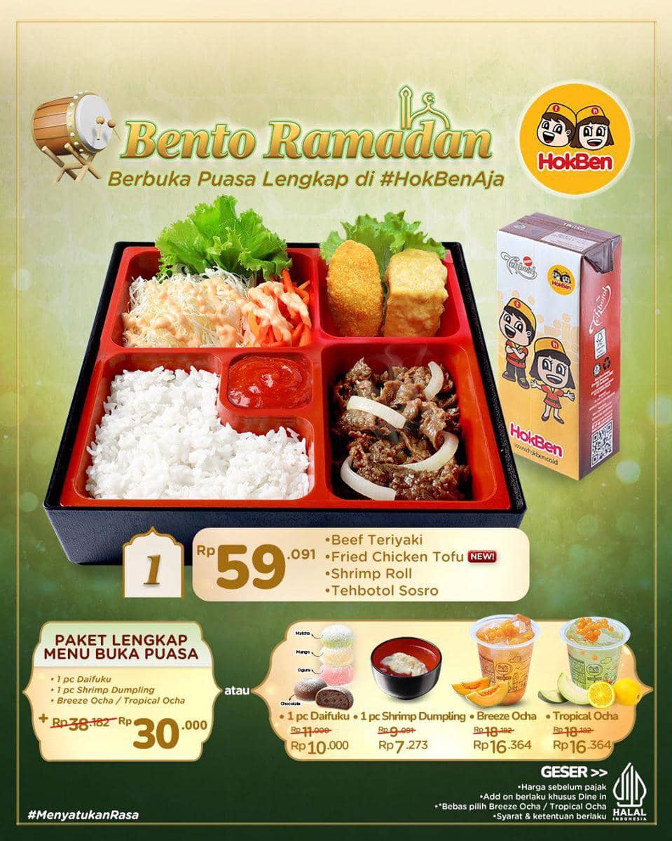 Promo Ramadan 2026 di HokBen