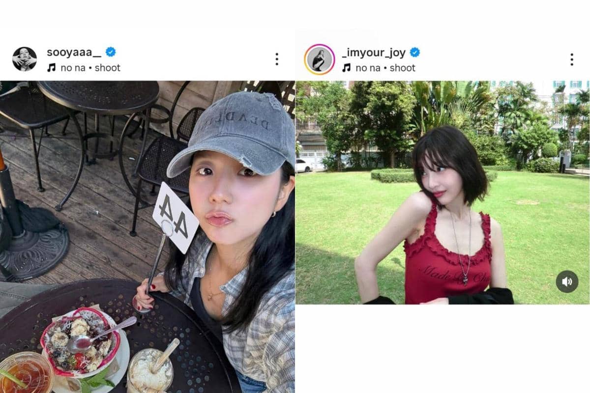 Idol KPop pakai lagu no na 