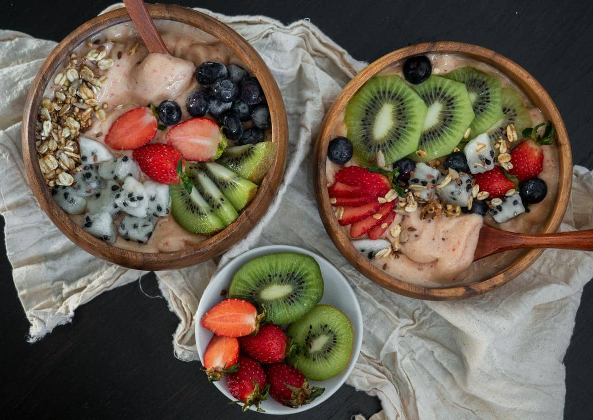 Smoothie kurma pisang