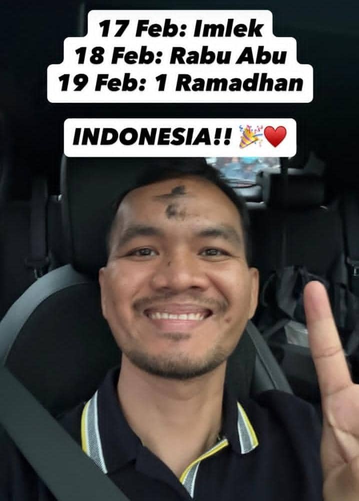 Rabu Abu 2026 para artis