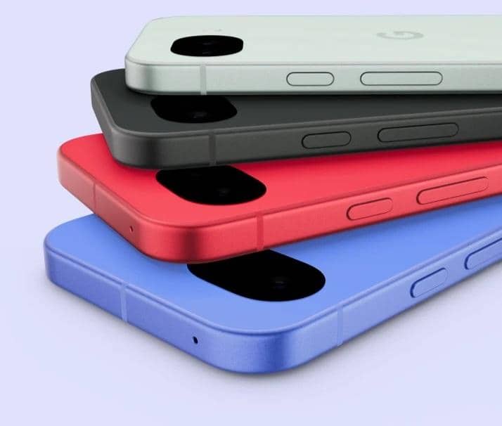 empat opsi warna Google Pixel 10a