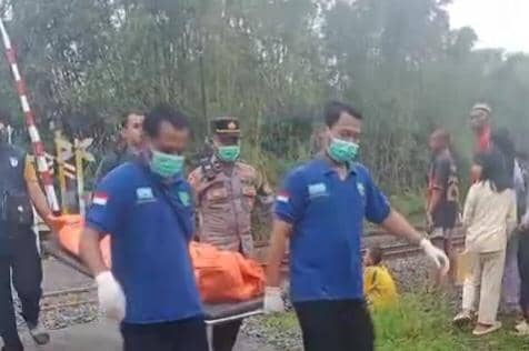 Suprapto, tewas tertabrak Kereta Api Mutiara Selatan yang melaju dari arah Bandung menuju Surabaya. IDN Times/Istimewa.