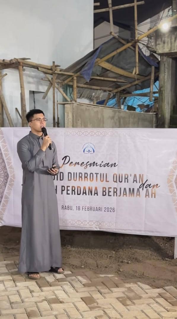 Ivan Gunawan resmikan masjid (instagram.com/ivan_gunawan)