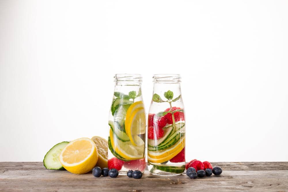 ilustrasi infused water