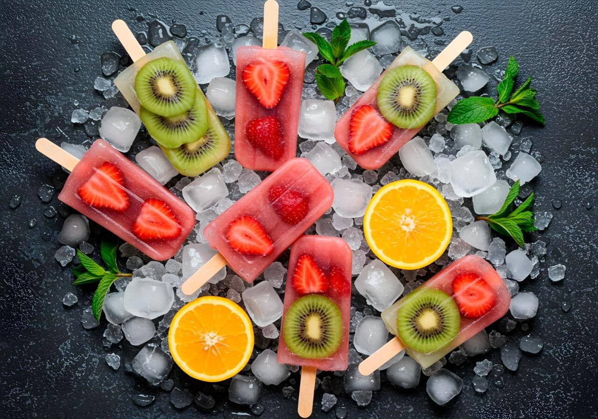 ilustrasi es mambo buah asli 